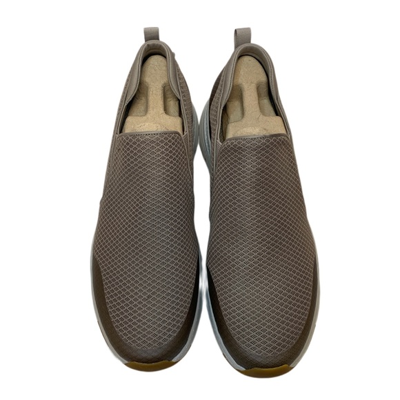 Skechers ARCH FIT BANLIN 232043/TPE Taupe Brown Slip On Walking Shoes Mens Sz 13 - Picture 2 of 11